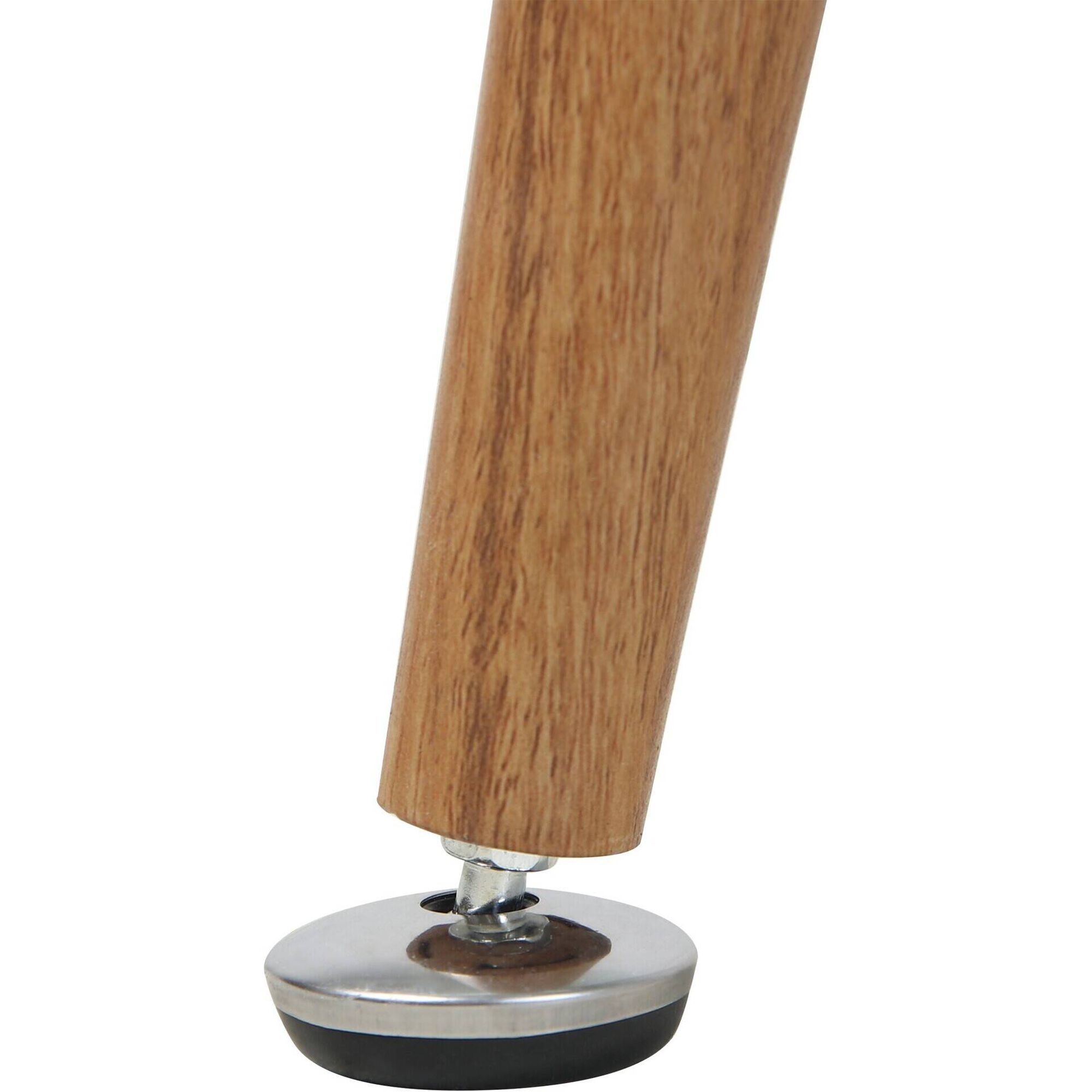 Mesa de Jantar 190x80cm com Tampo em Vidro Kasa