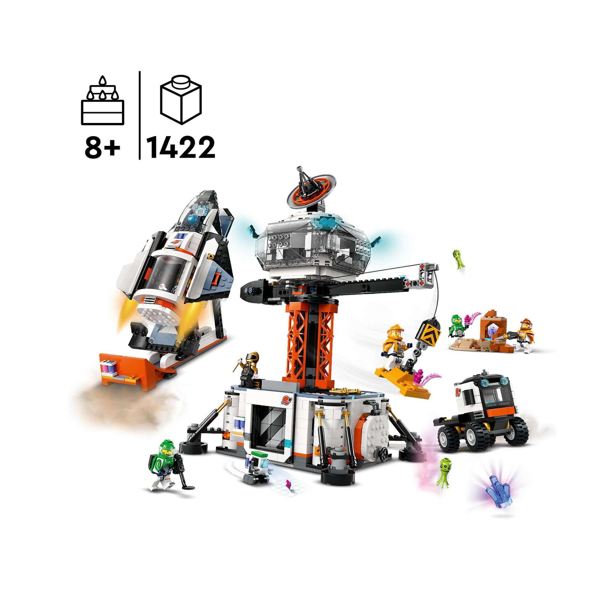 Base Espacial e Plataforma de Lançamento de Foguetão - 60434