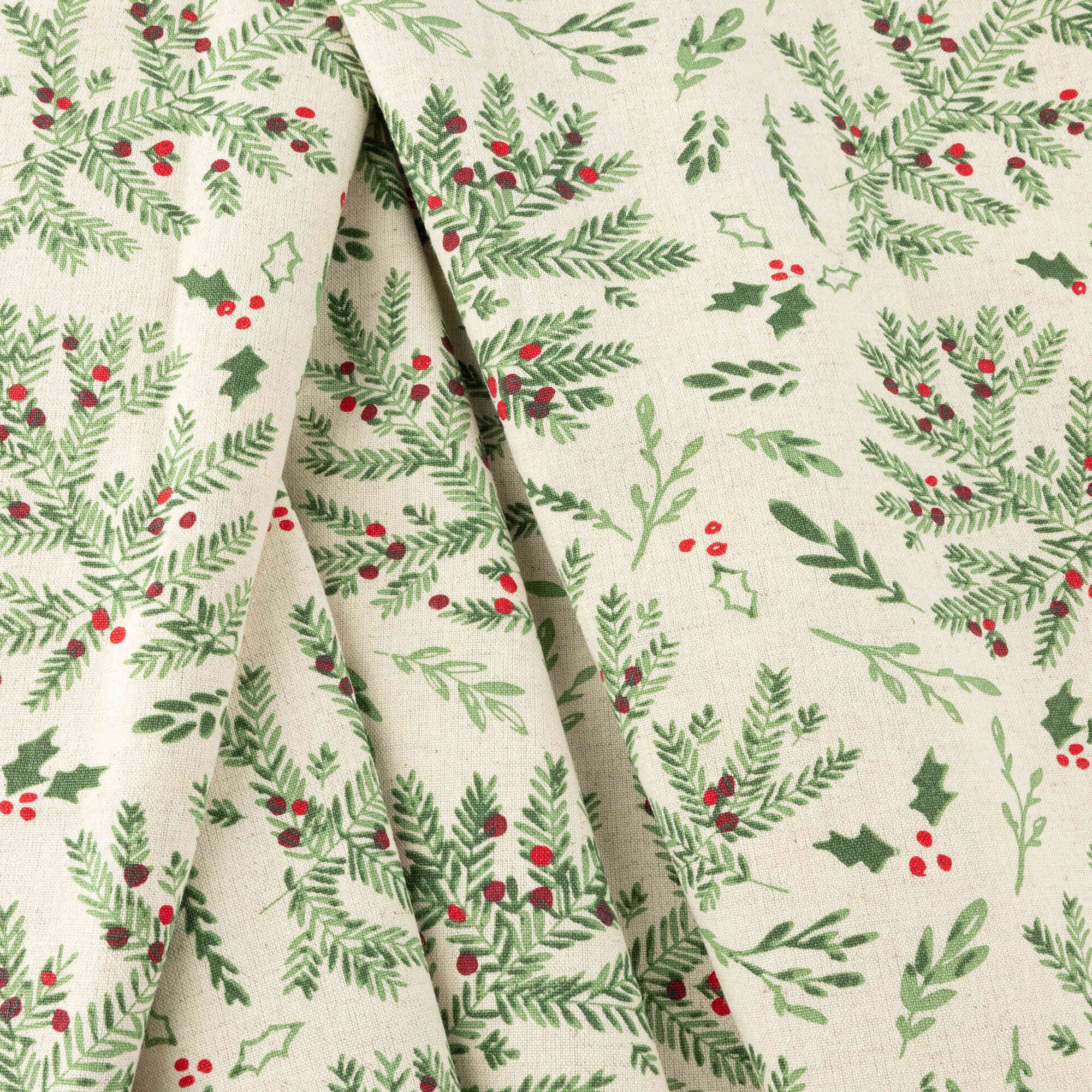 Toalha Mesa 150x250cm Azevinho