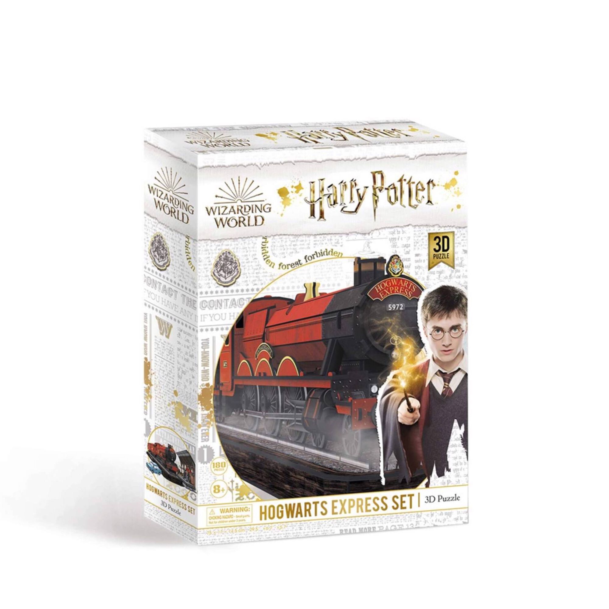 Puzzle 3D Harry Potter Hogwarts Express 180 Peças Puzzle 3D Harry Potter Hogwarts Express 180 Peças