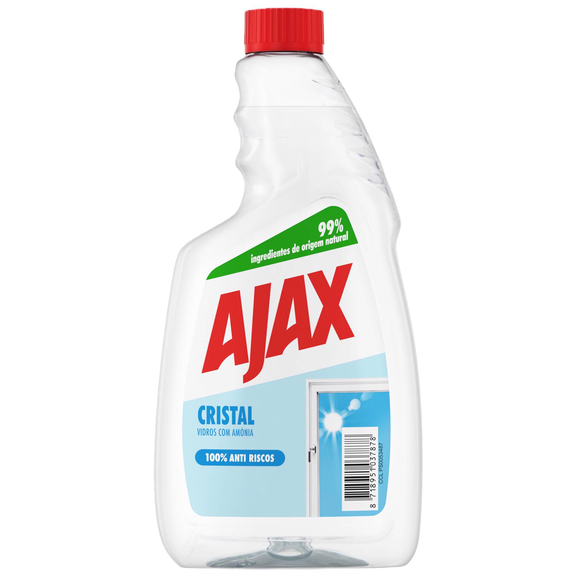 Limpa Vidros Recarga Cristal Ajax
