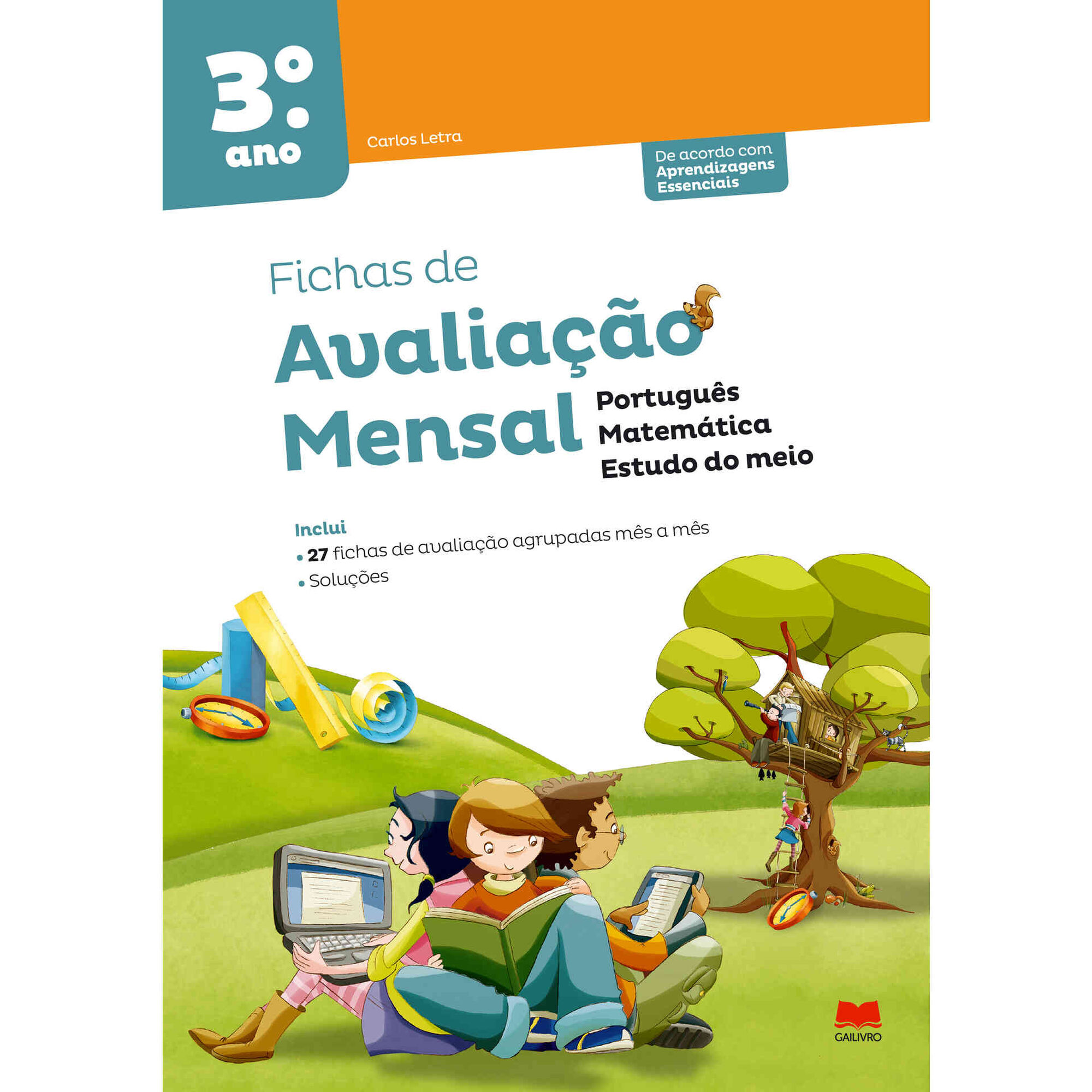 O Mundo da Carochinha - Fichas de Avaliação - 3º Ano