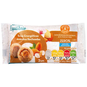 Bolas Energéticas Amêndoa Recheadas