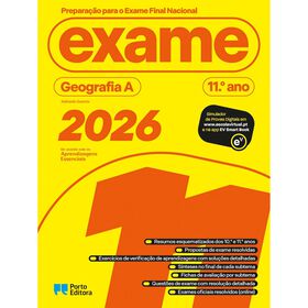Preparação para o Exame Final Nacional 2026 - Geografia A - 11.º ano
