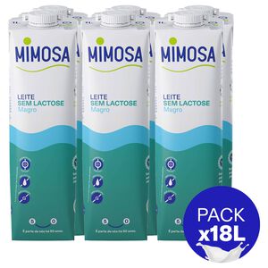 Leite UHT Magro sem Lactose Mimosa