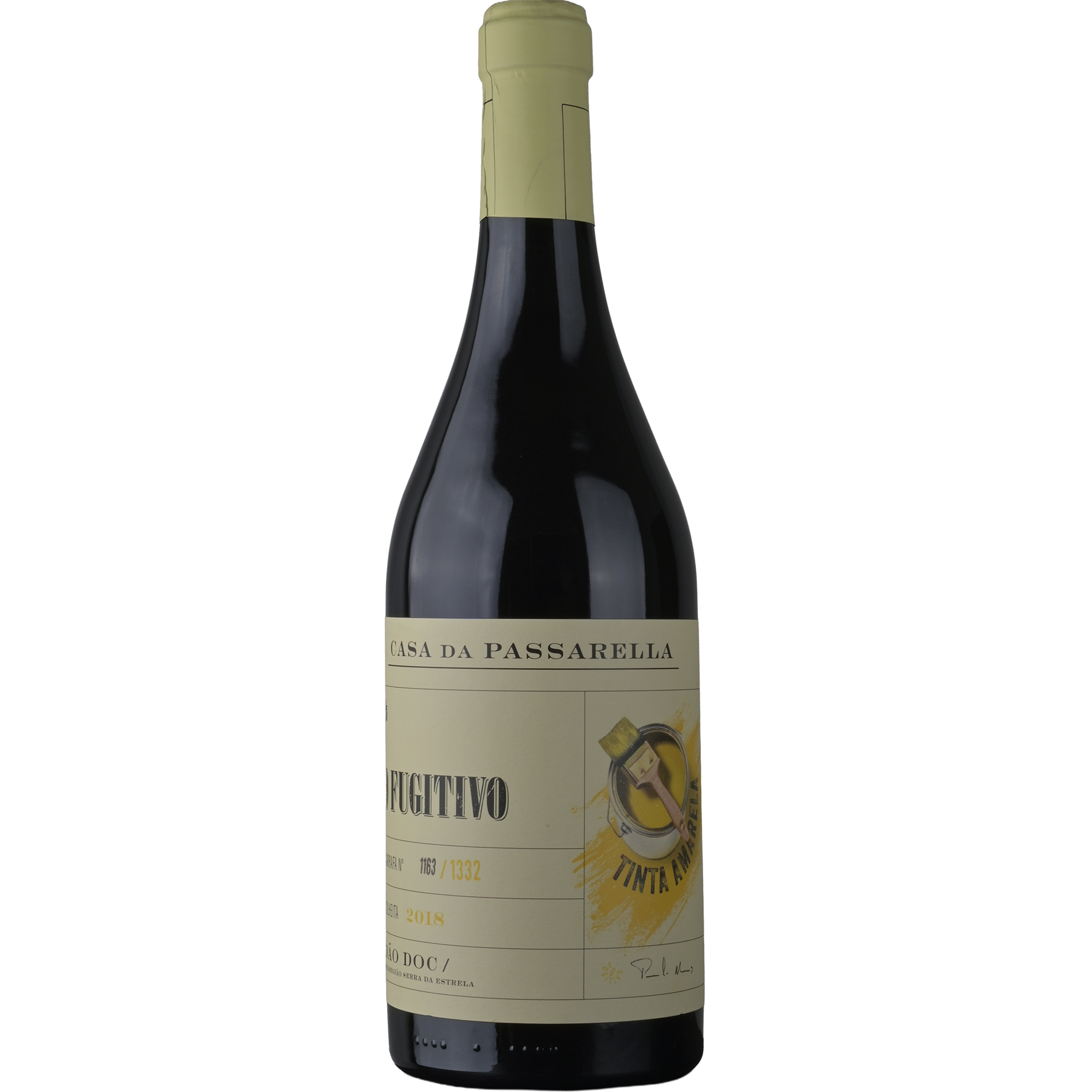 Casa da Passarella O Fugitivo Tinta Amarela D&atilde;o Vinho Tinto