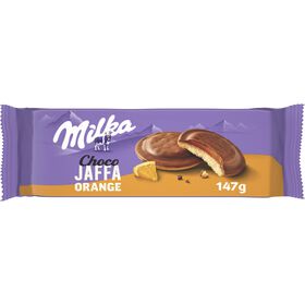 Bolachas Recheadas de Laranja Jaffa Milka