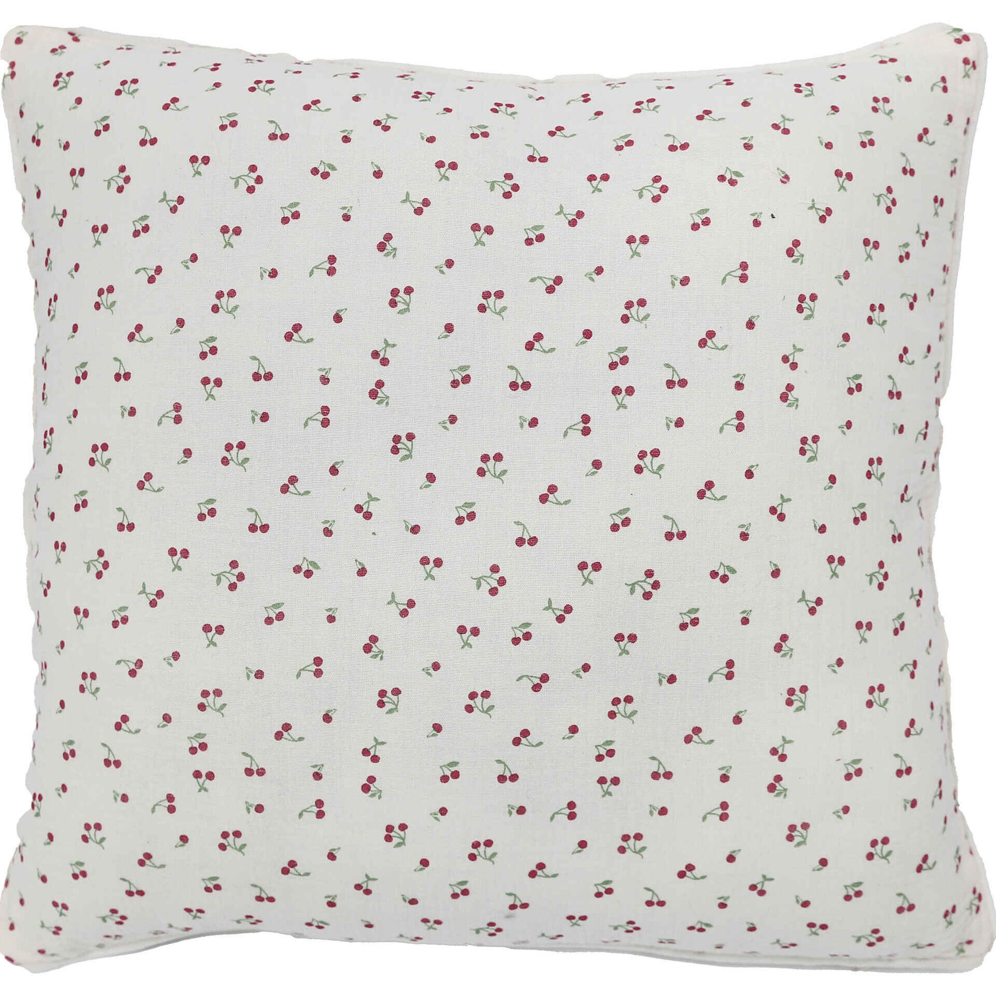 Almofada 45x45cm All Over Mini Cerejas Kasa