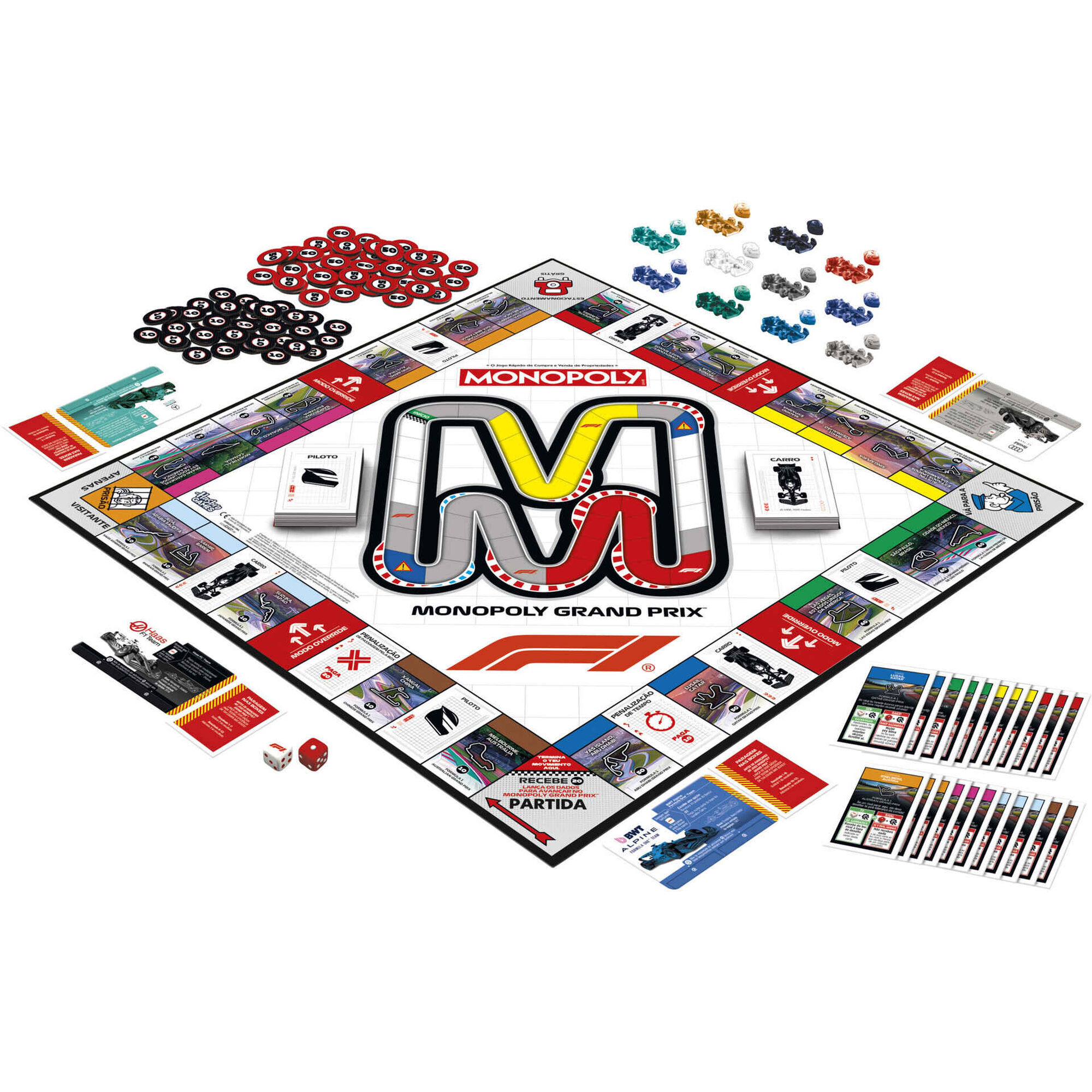 Monopoly - Jogo de Tabuleiro Monop&oacute;lio F&oacute;rmula 1