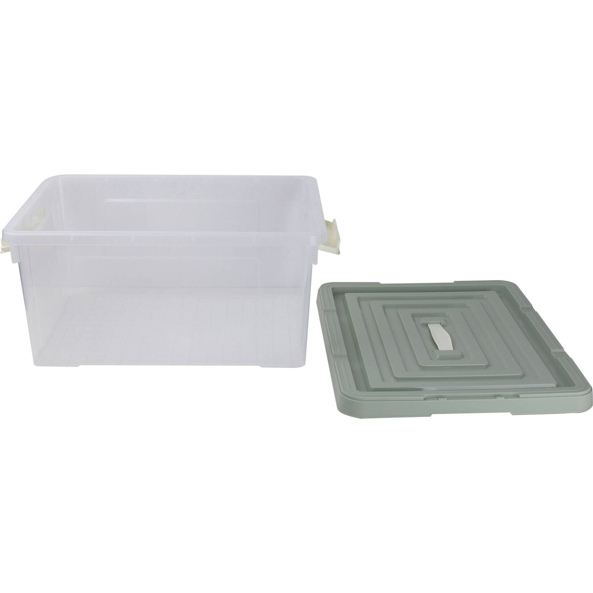 Caixa de Arruma&ccedil;&atilde;o com Tampa 35L Verde
