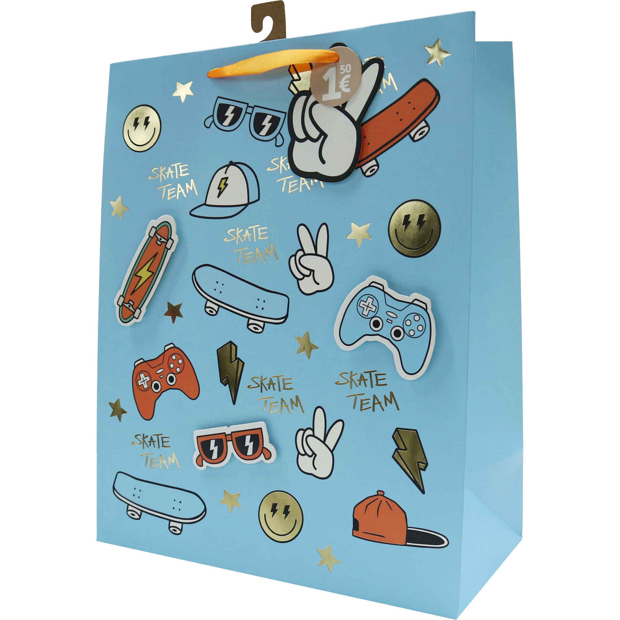 Saco para Presentes Have Fun 3D 35x28x14cm Note!