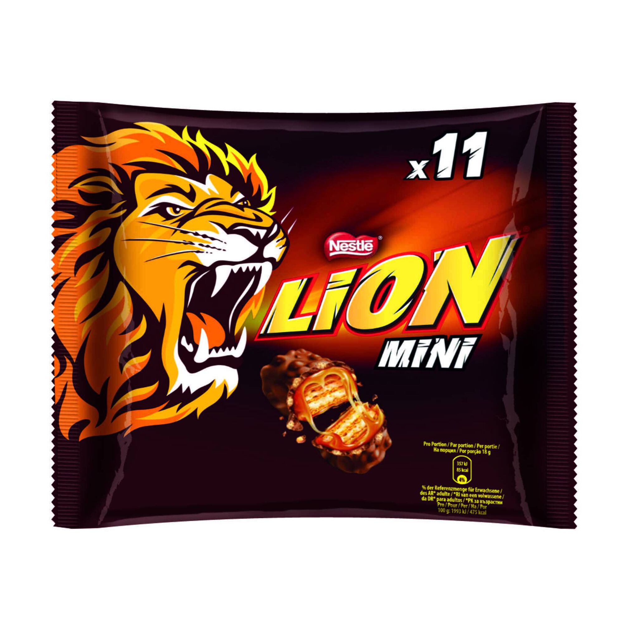 Snack de Chocolate de Leite Lion Mini