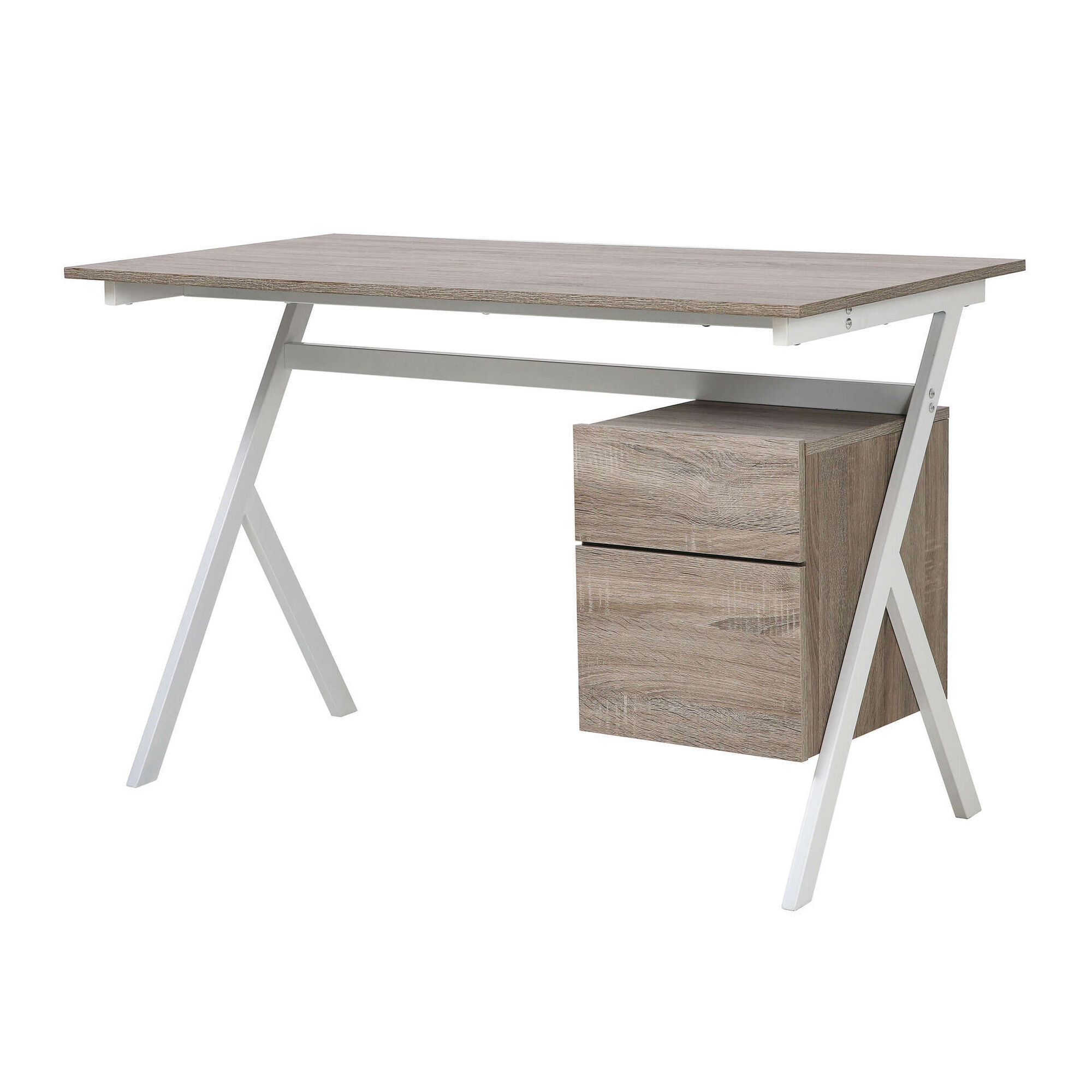 Secretária com Gavetas 120x60cm Sonoma