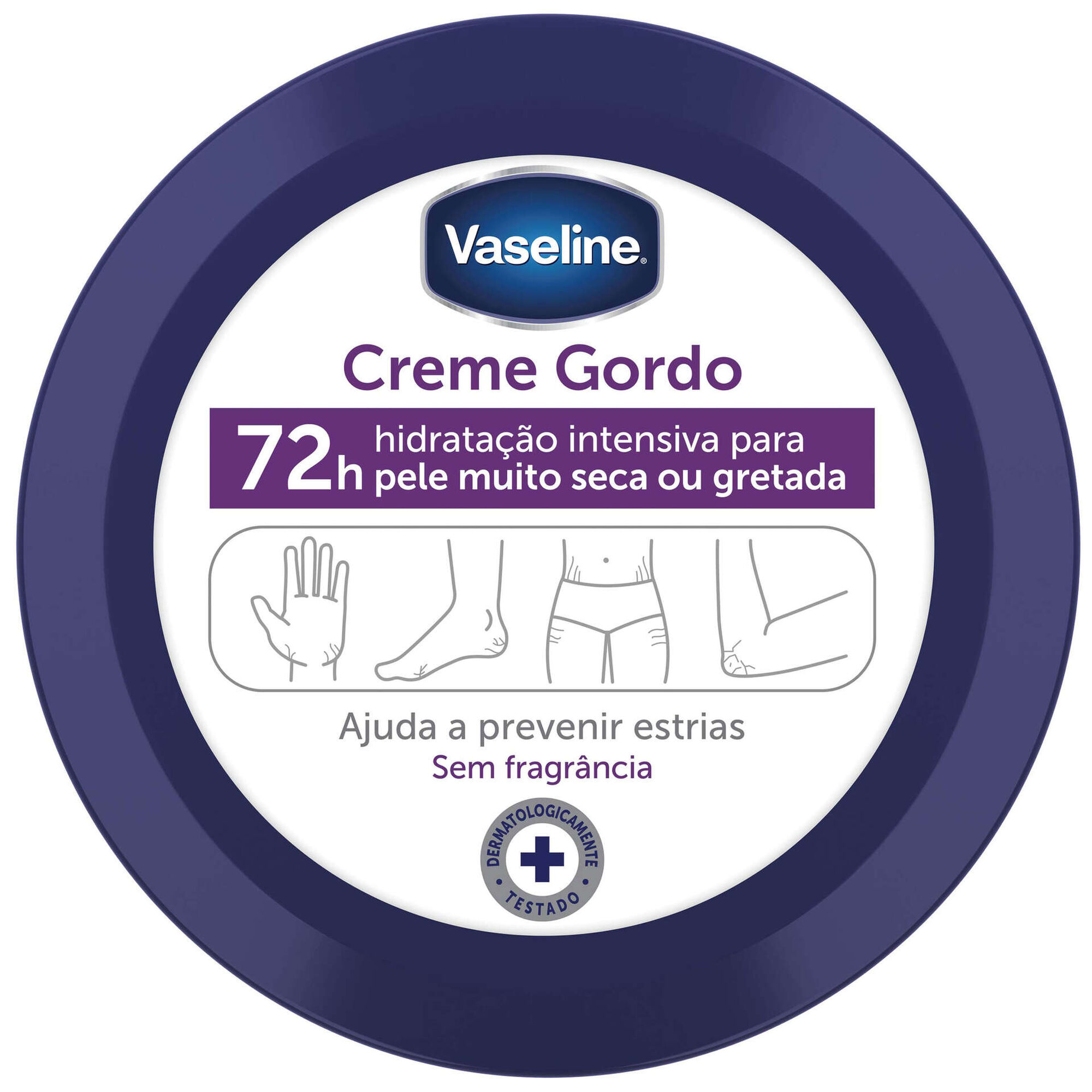 Creme Corpo Gordo 72h Hidratação Intensiva Pele Muito Seca Creme Corpo Gordo 72h Hidratação Intensiva Pele Muito Seca