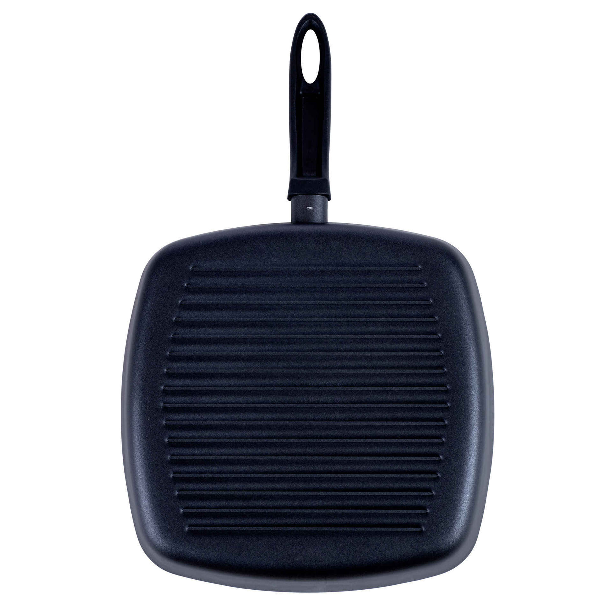 Grelhador Antiaderente Alumínio 28x28cm Leve