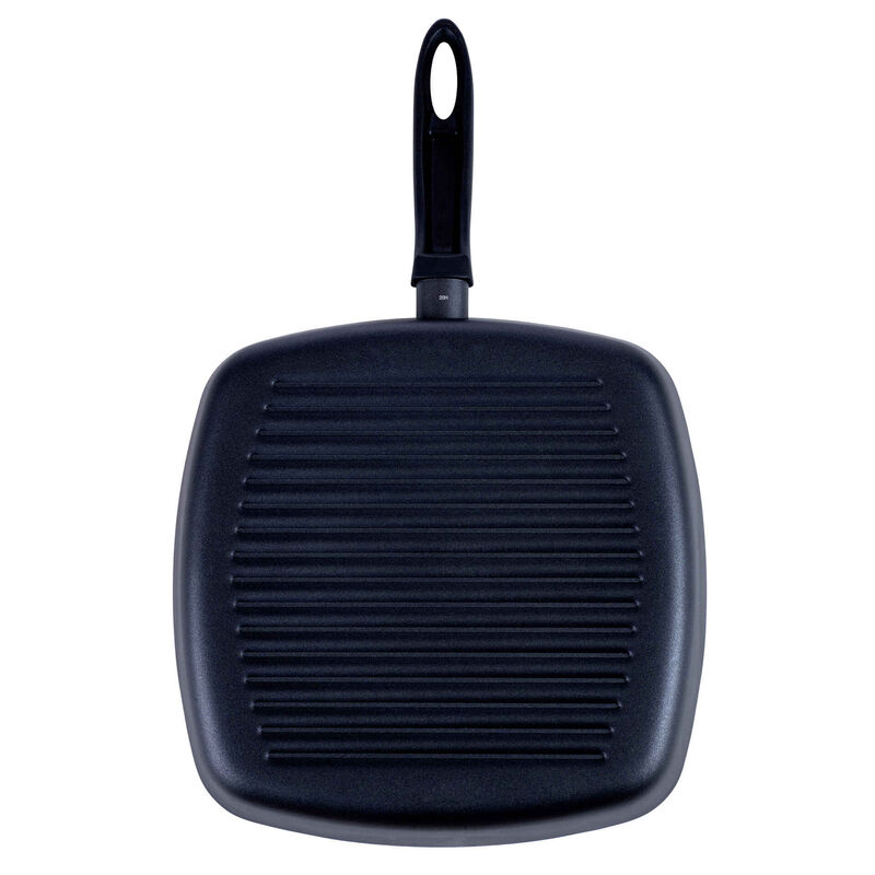 Grelhador Antiaderente Alumínio 28x28cm Leve Kasa