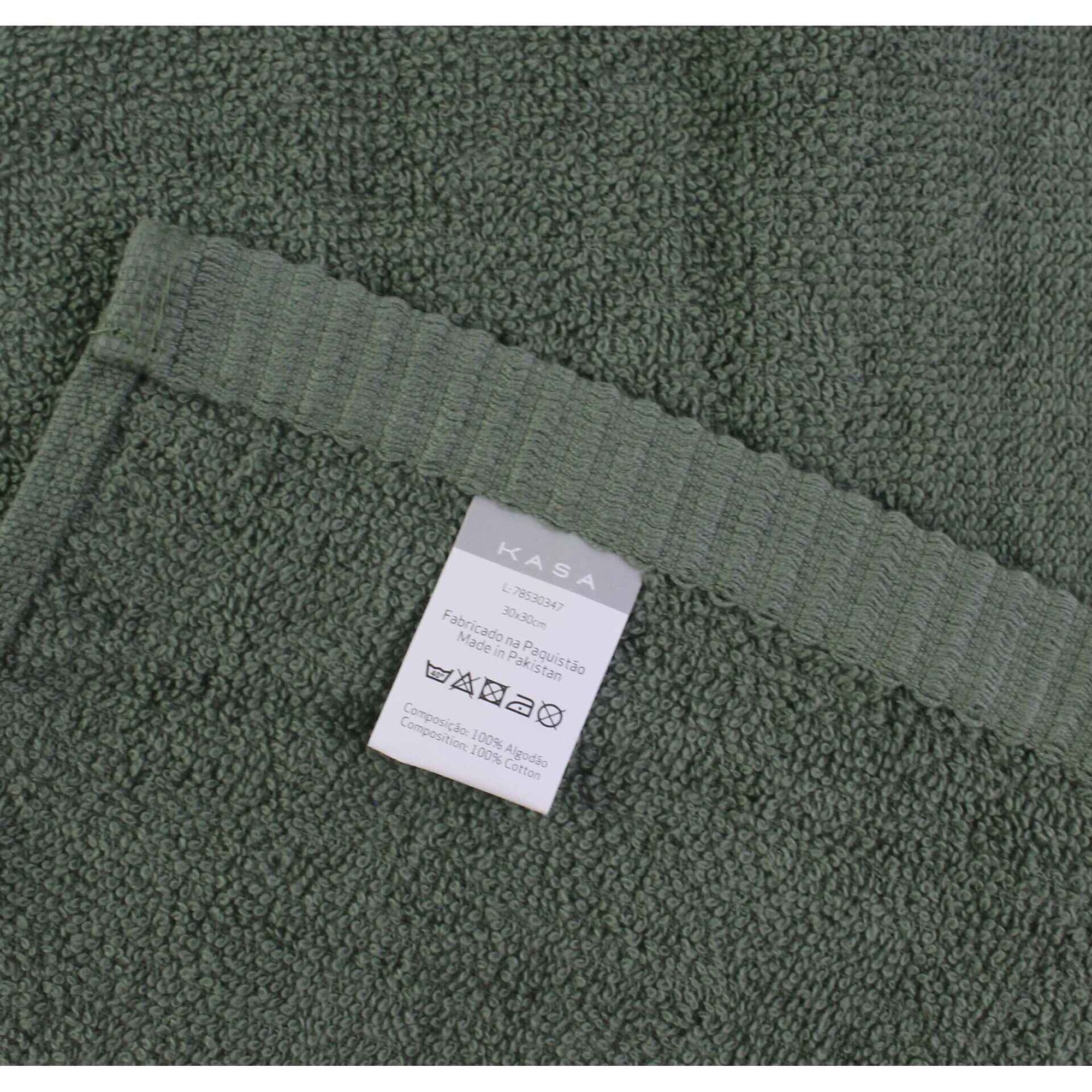 Conjunto 3 Toalhas Suave Verde Kasa