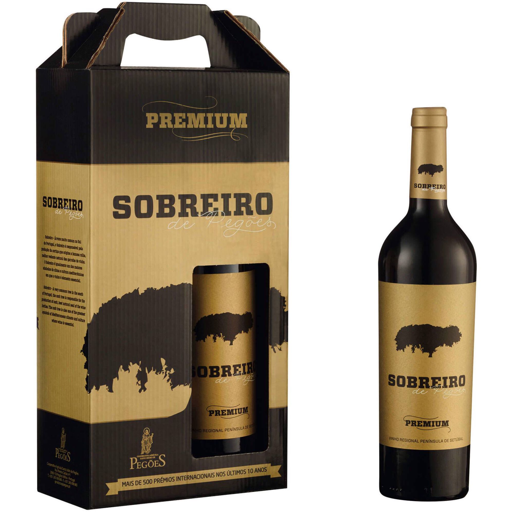 Sobreiro de Pegões Premium Península de Setúbal Vinho Tinto Conjunto