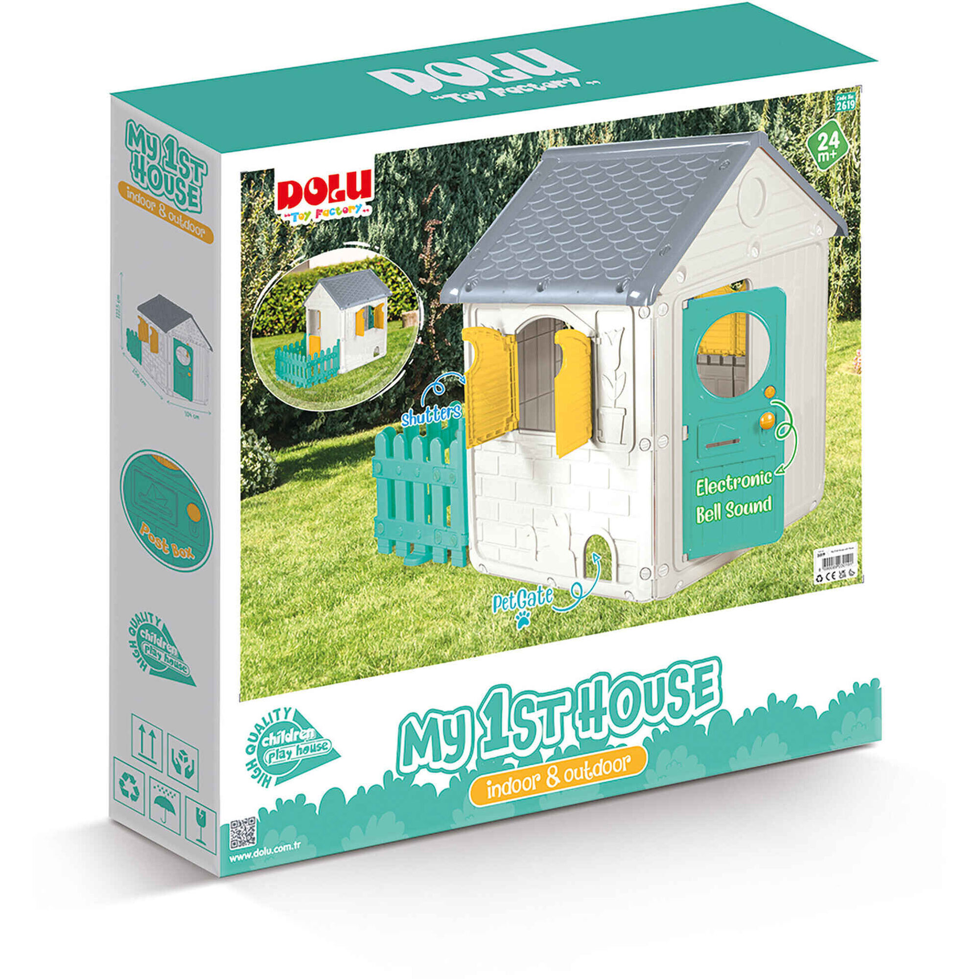 Dolu - A Minha 1&ordf; Casa de Brincar com Veda&ccedil;&atilde;o