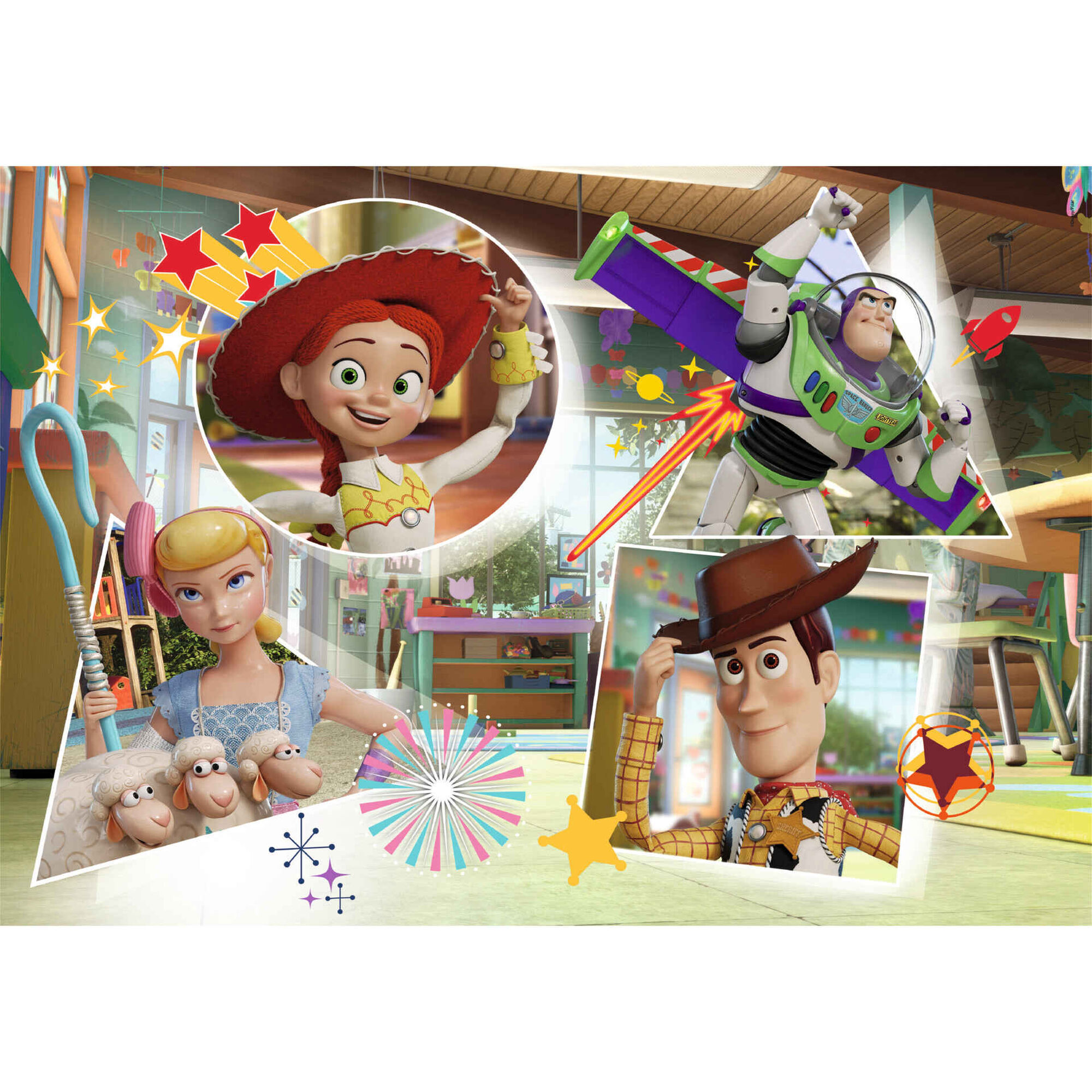Clementoni - Puzzle Disney Toy Story 104 pe&ccedil;as