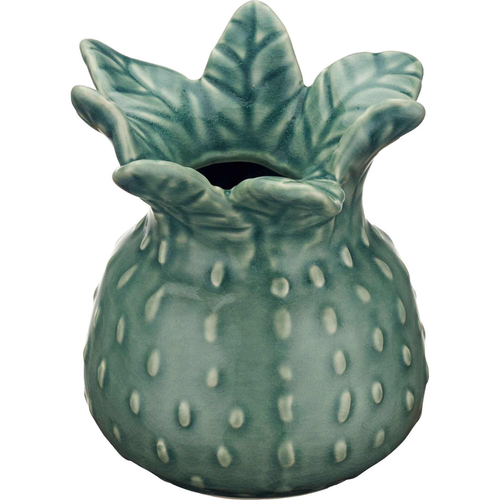 Jarra Rebento Pequena 12,1x10,4x11cm Verde Kasa