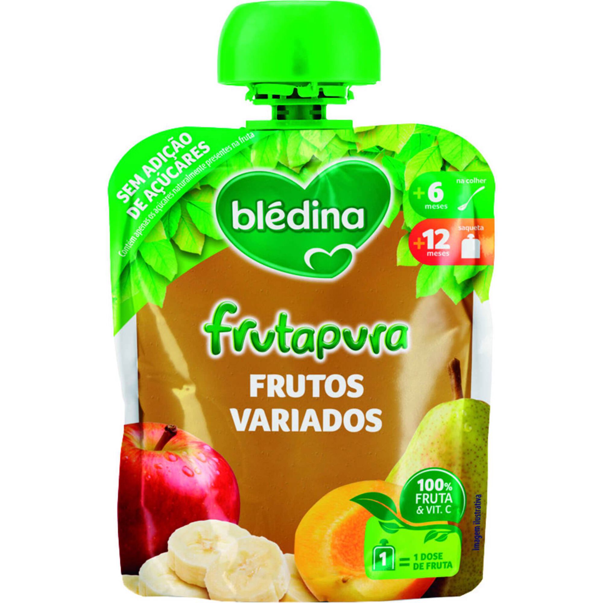 Saqueta de Frutos Variados Frutapura +6 Meses Saqueta de Frutos Variados Frutapura +6 Meses