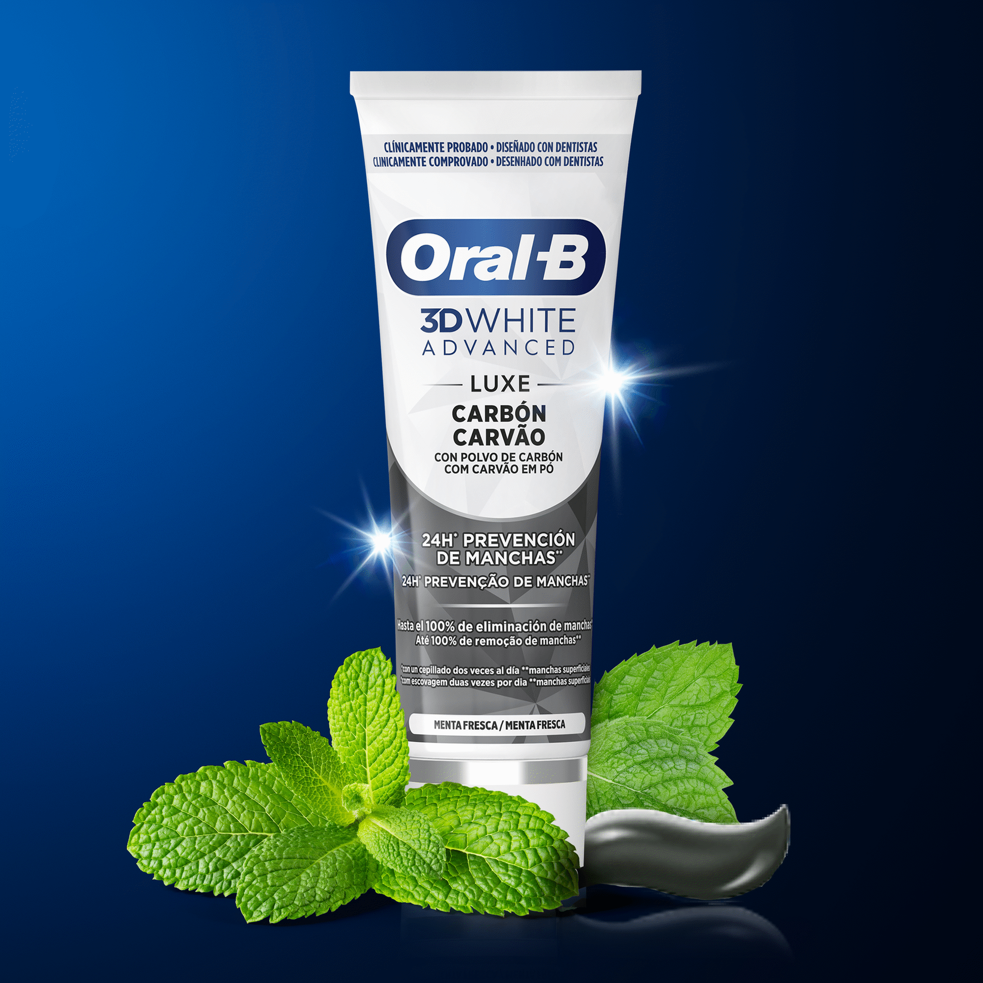 Pasta de Dentes 3D White Advance Carv&atilde;o Oral-B