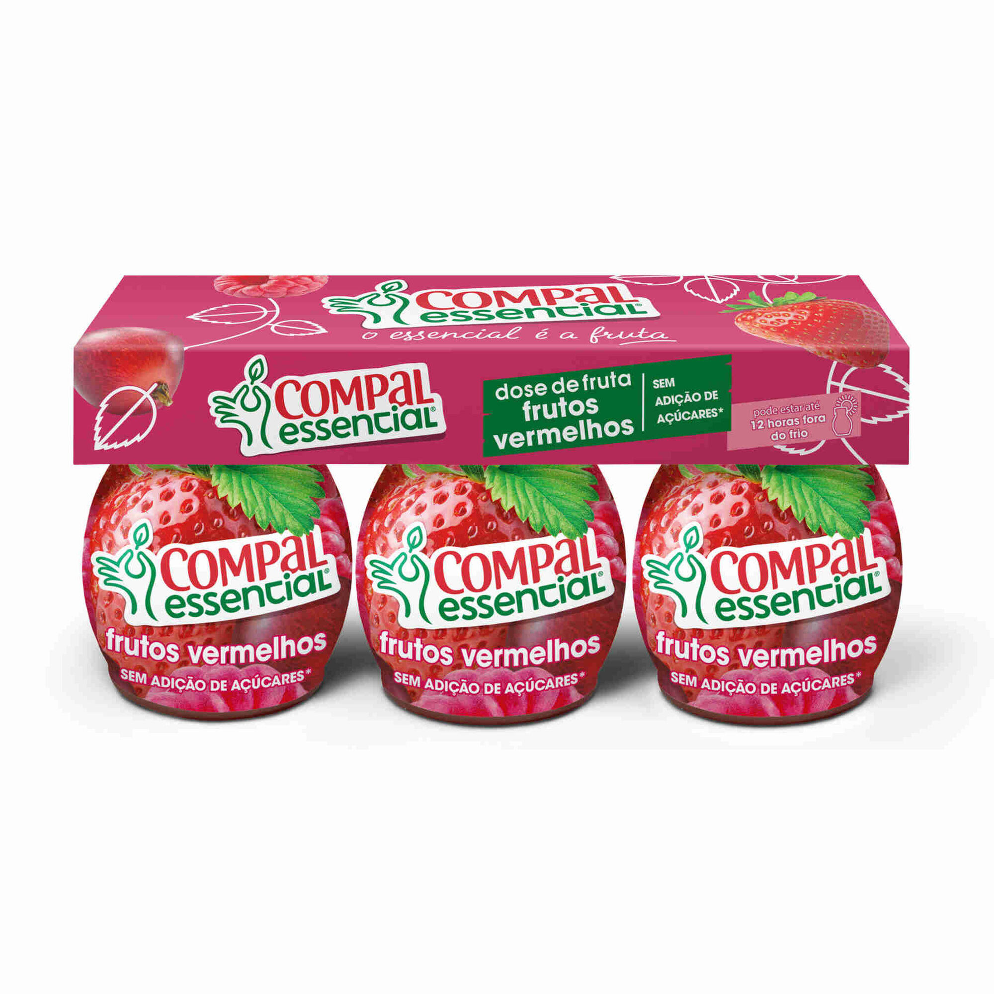 Doses Fruta Frutos Vermelhos +3A