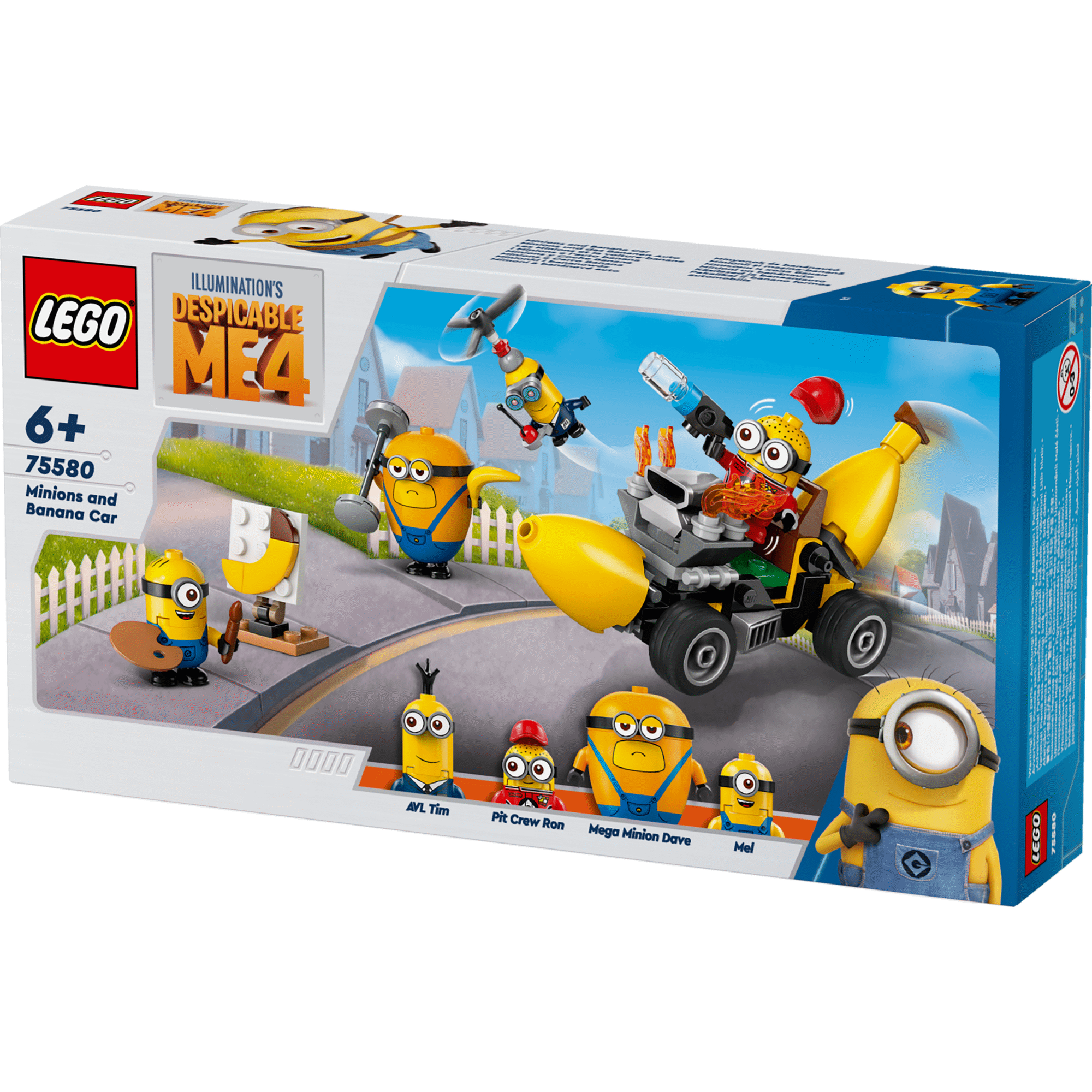 LEGO Minions - Minions e Carro Banana - 75580