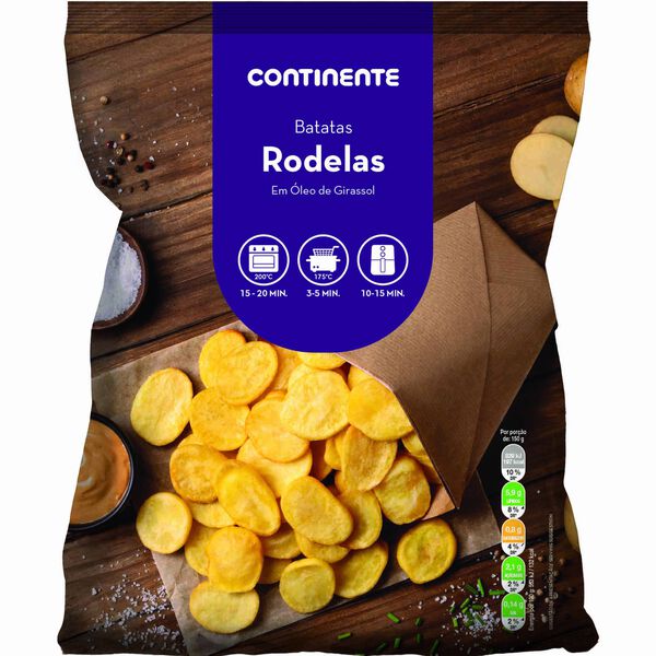 Batata Rodelas Continente