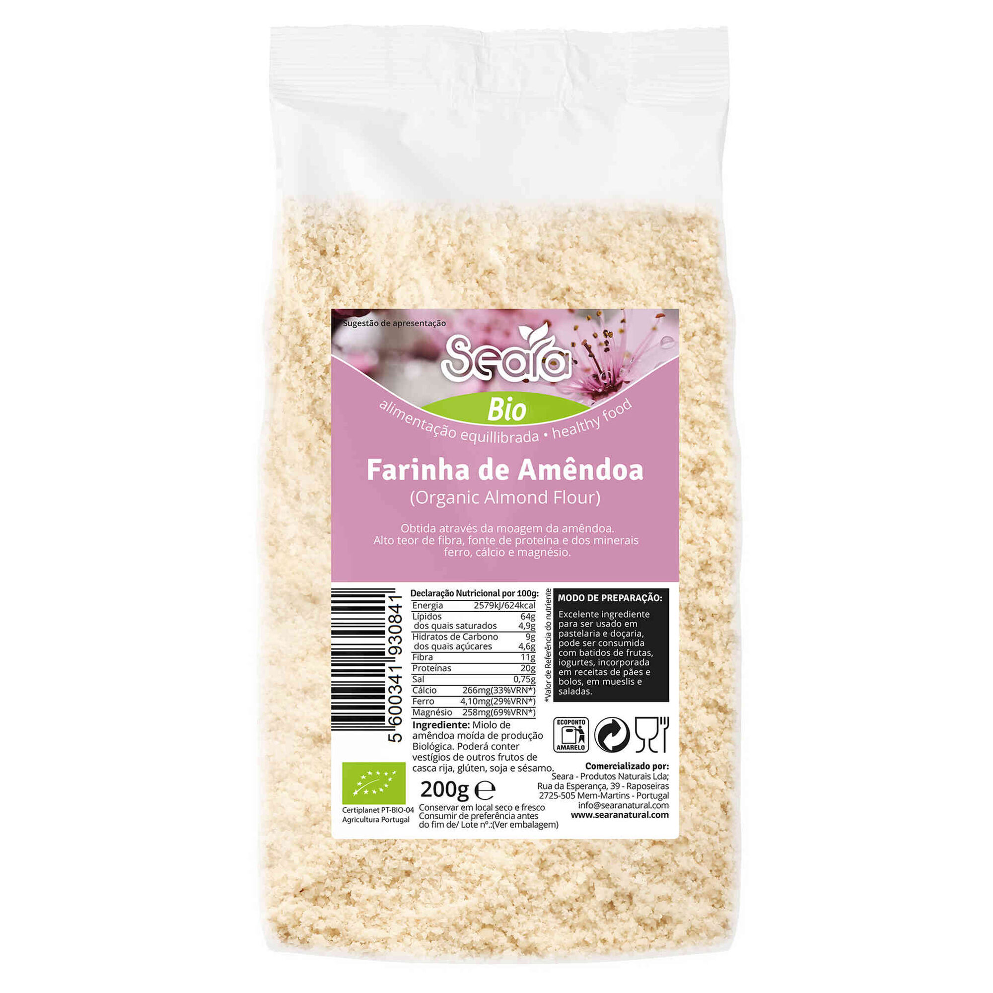 Farinha de Amêndoa
