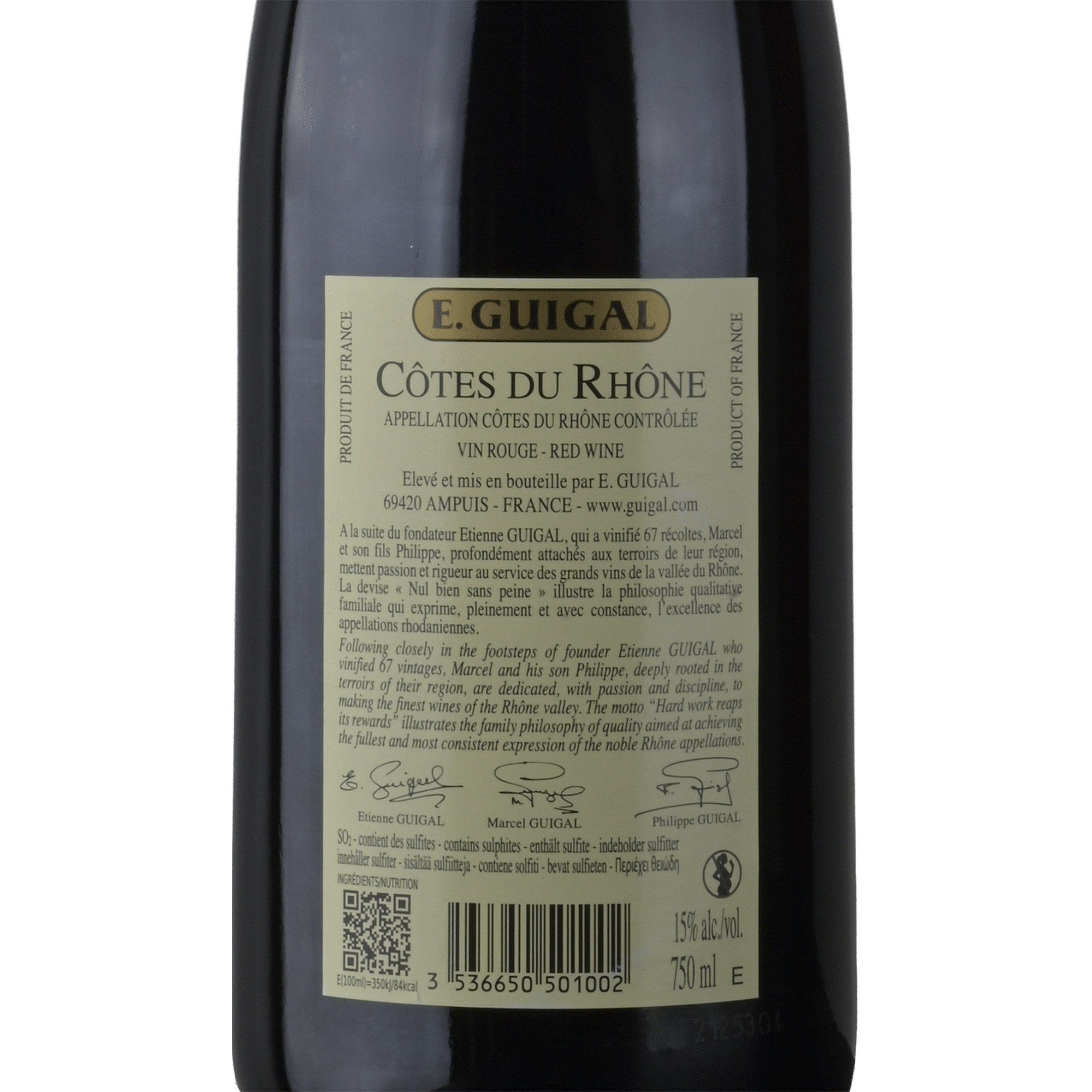 E. Guigal C&ocirc;tes du Rh&ocirc;ne Vinho Branco