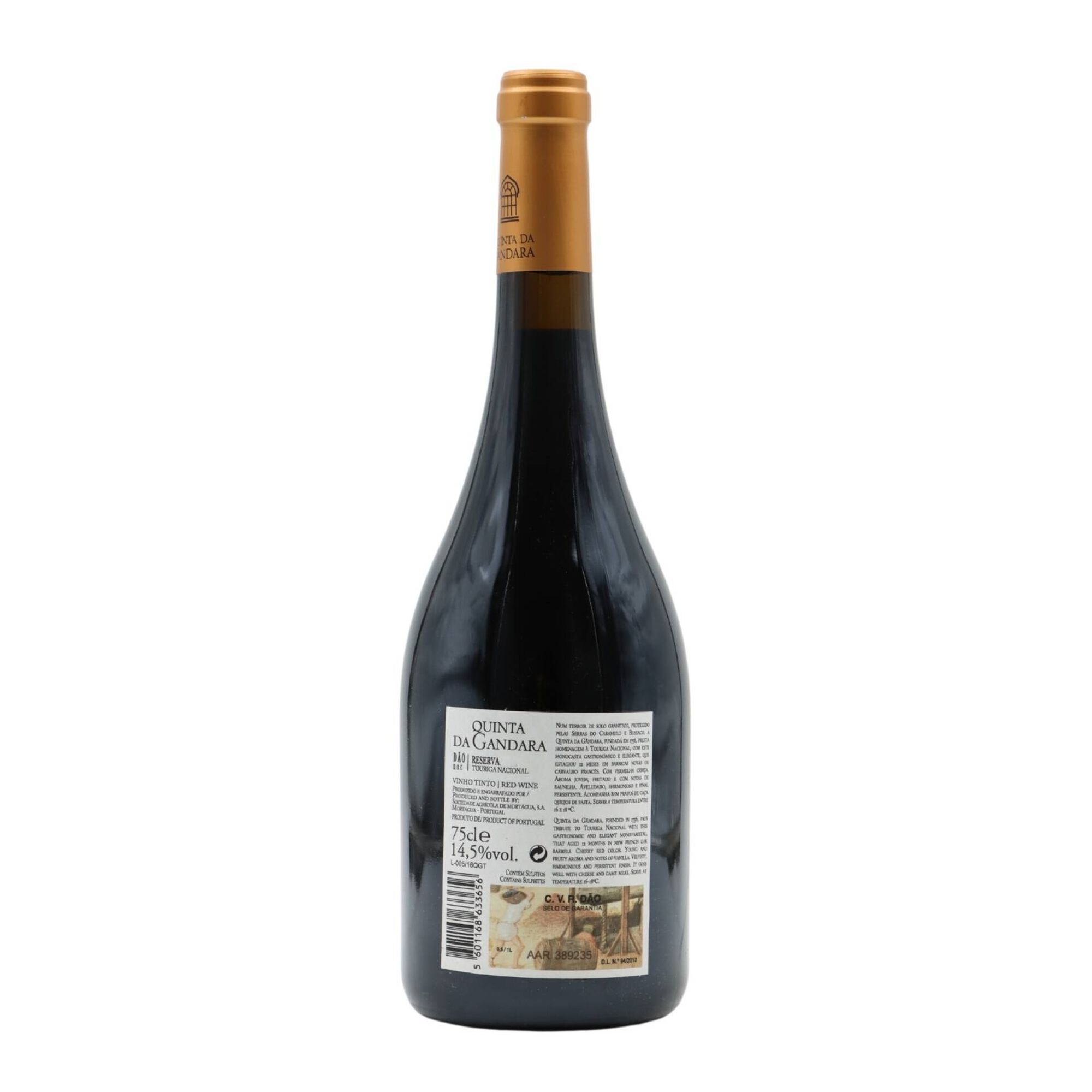 Quinta da Gandara Touriga Nacional D&atilde;o Vinho Tinto