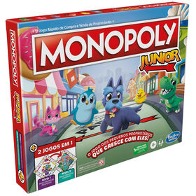 Jogo de Tabuleiro Monopoly Júnior