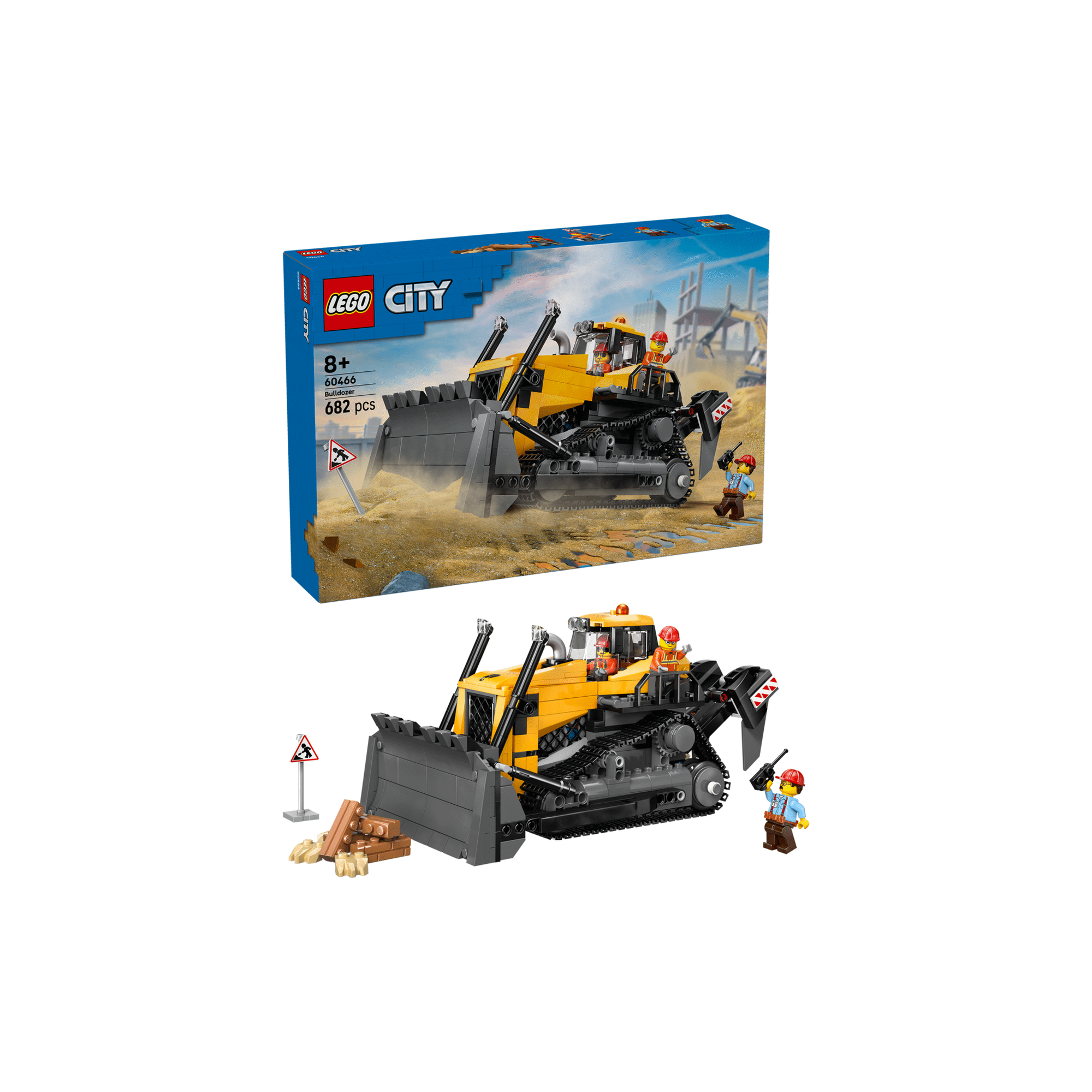 LEGO City - Buld&oacute;zer Amarelo - 60466