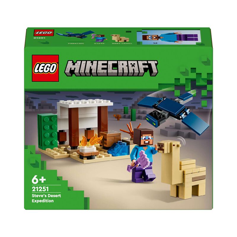 LEGO Minecraft - Expedição no Deserto de Steve - 21251