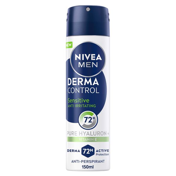 Desodorizante Spray Derma Control Sensitive 72H Nivea Men