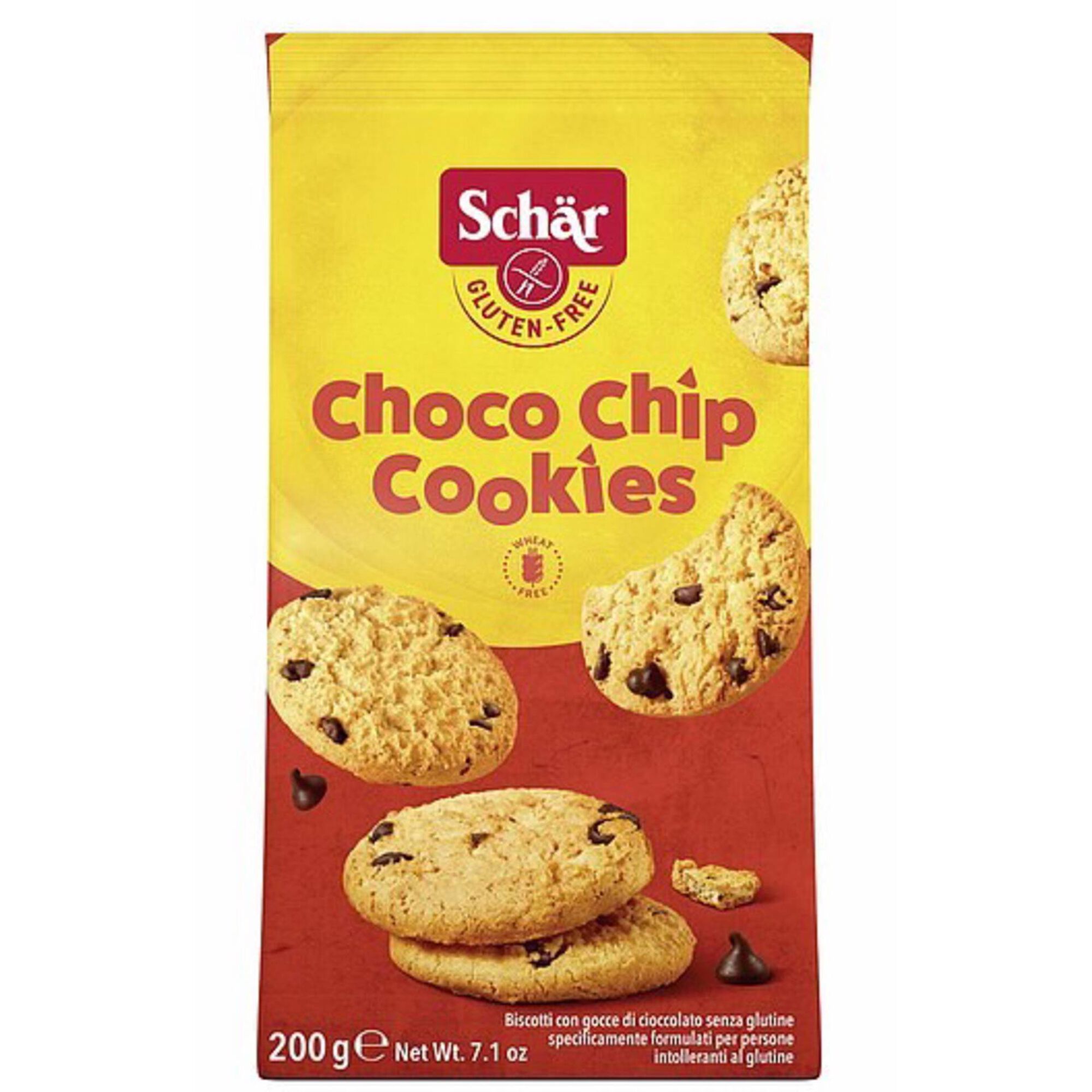 Bolachas Choco Chip sem Glúten