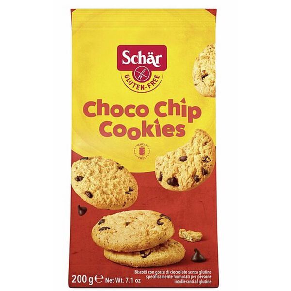 Bolachas Choco Chip sem Glúten Schär