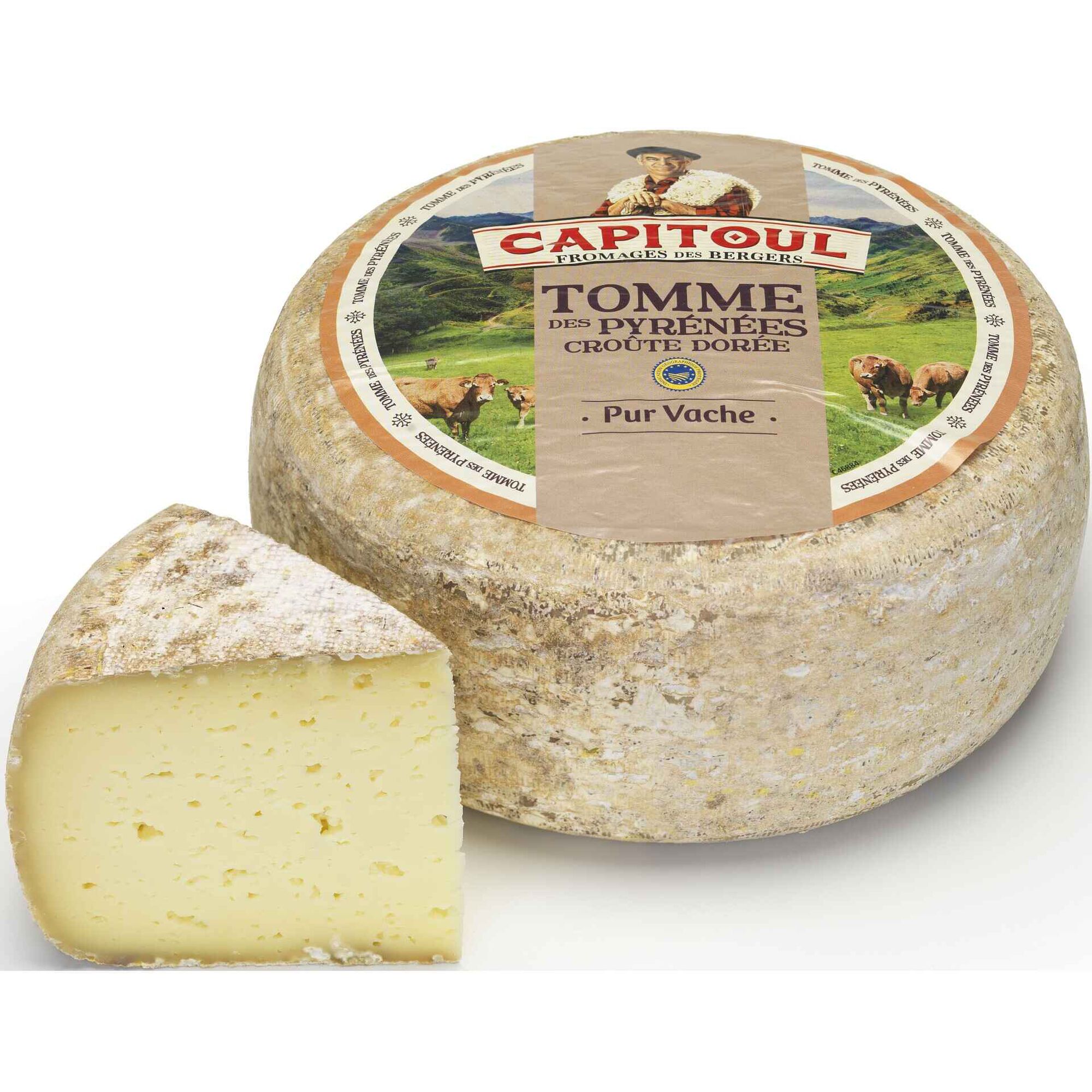 Queijo Tomme Pyr&eacute;n&eacute;es Capitoul