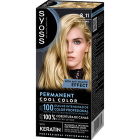 Colora&ccedil;&atilde;o Permanente Permanent Color Louro Claro 8-11 Syoss
