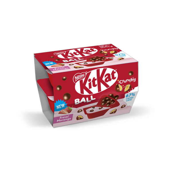 Iogurte Mix-In Morango Kit Kat Infantil Nestlé
