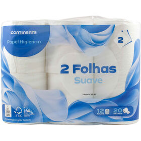 Papel Higiénico 2 Folhas Suave Papel Higiénico 2 Folhas Suave