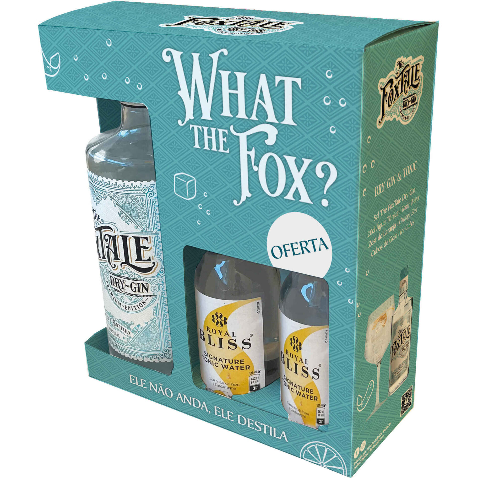 Gin The Foxtale com Oferta 2 Águas Tónicas