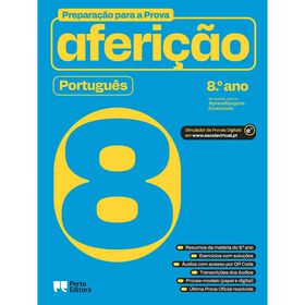 Prepara&ccedil;&atilde;o para a Prova de Aferi&ccedil;&atilde;o - Portugu&ecirc;s - 8.&ordm; Ano