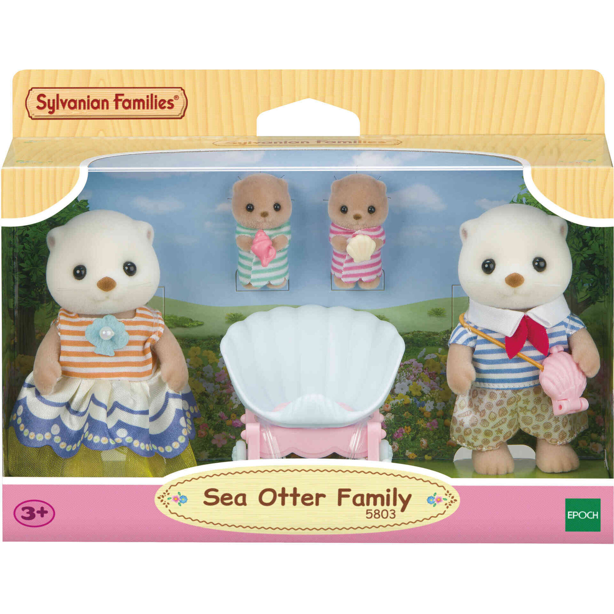 Sylvanian Families - Pack Figuras Fam&iacute;lia Lontra Marinha