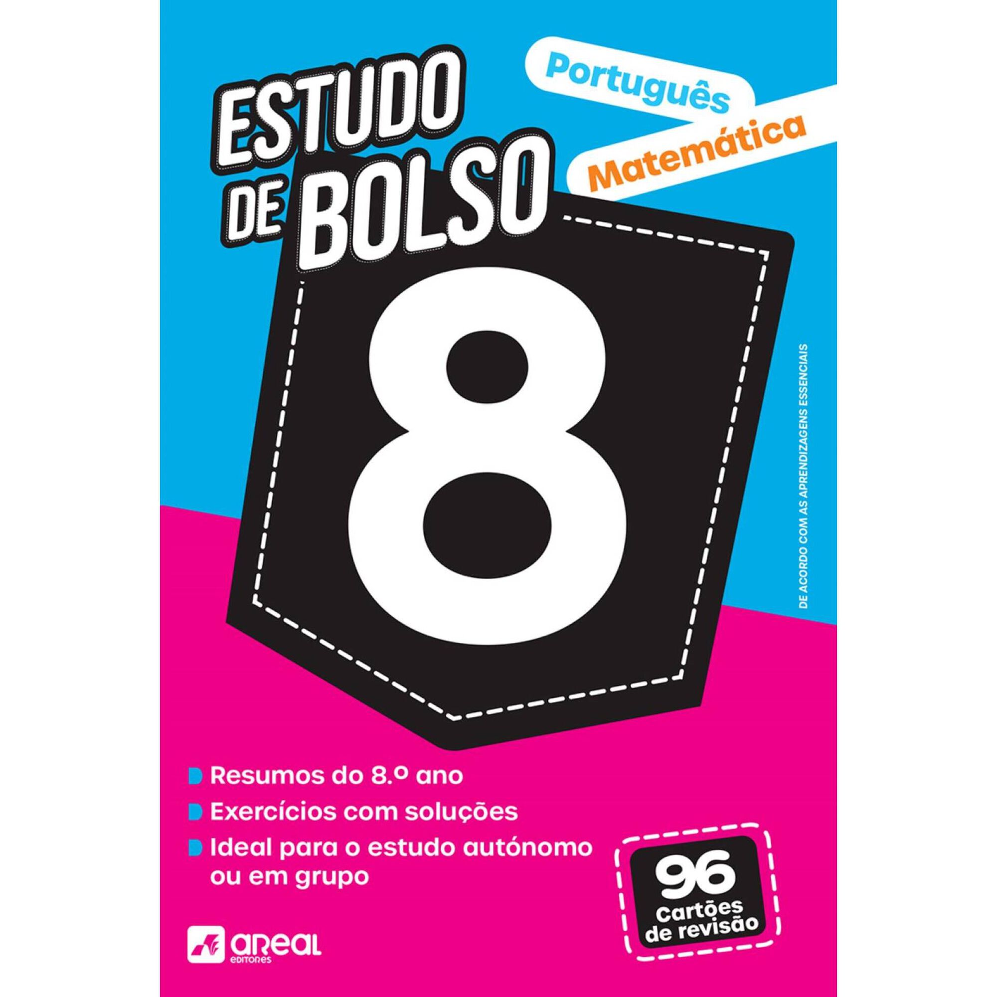 Estudo de Bolso: Portugu&ecirc;s e Matem&aacute;tica - 8.&ordm; Ano