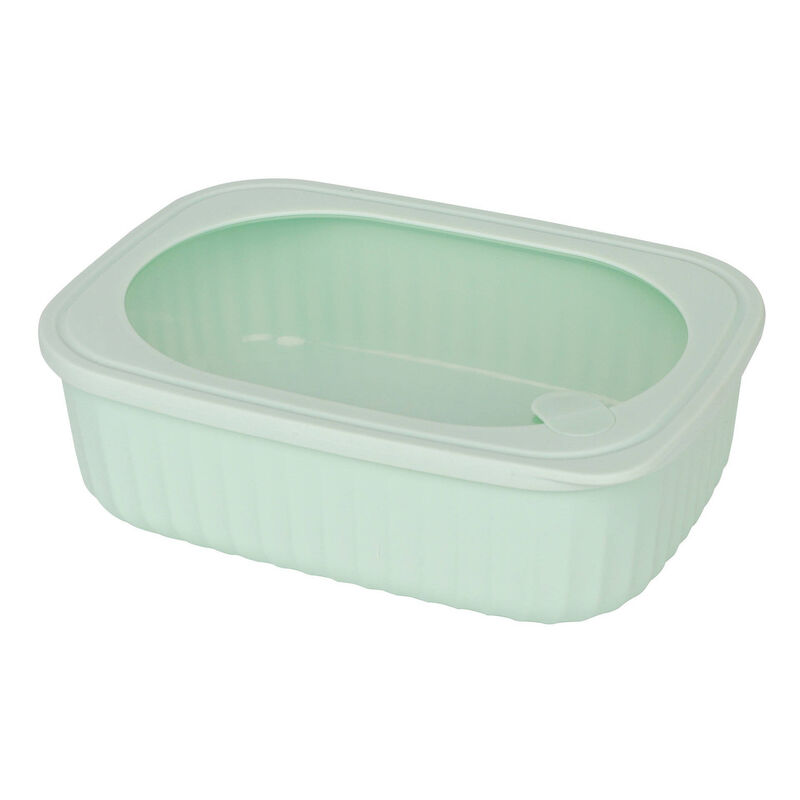 Caixa Hermética 2,85L Azul Design Kasa