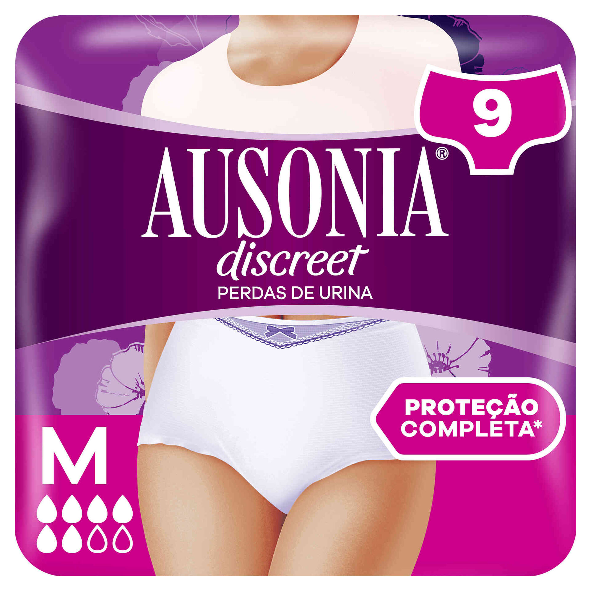 Cuecas Incontinência Discreet Plus M