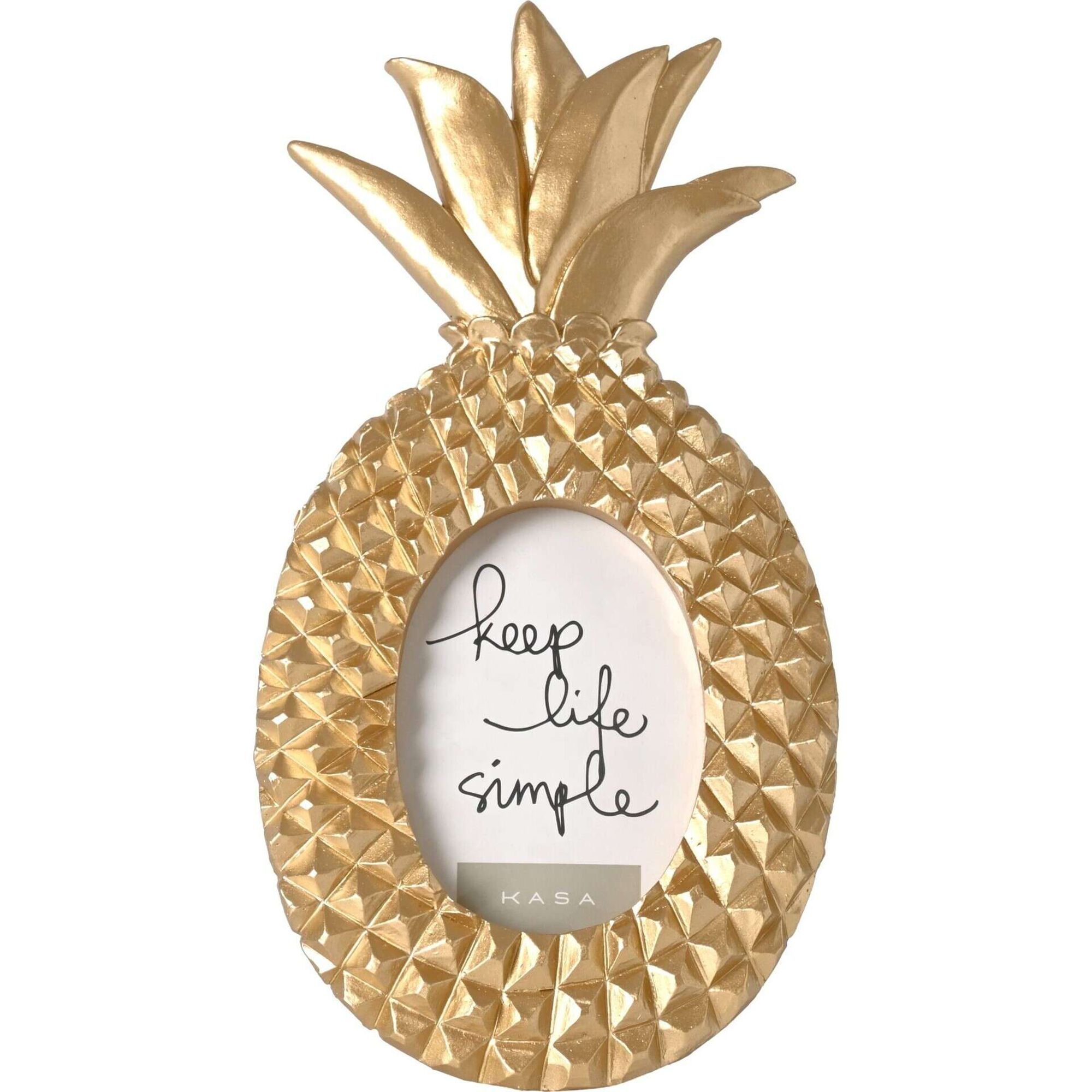 Moldura Ananás Dourado